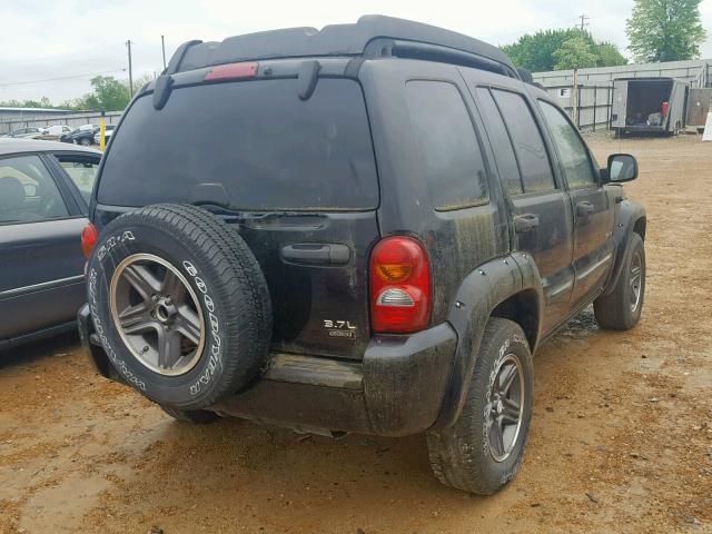 1J4GL38K34W222879 - 2004 JEEP LIBERTY RE BLACK photo 4