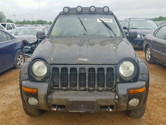 1J4GL38K34W222879 - 2004 JEEP LIBERTY RE BLACK photo 9