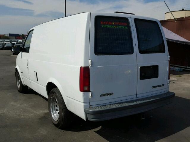 1GCDM19W9YB102836 - 2000 CHEVROLET ASTRO WHITE photo 3