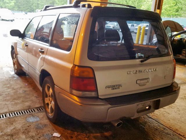 JF1SF6554XH722474 - 1999 SUBARU FORESTER S SILVER photo 3