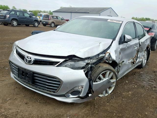 4T1BK1EB3EU093689 - 2014 TOYOTA AVALON BAS SILVER photo 2