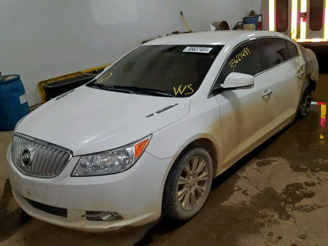 1G4GD5ER6CF136590 - 2012 BUICK LACROSSE P WHITE photo 2