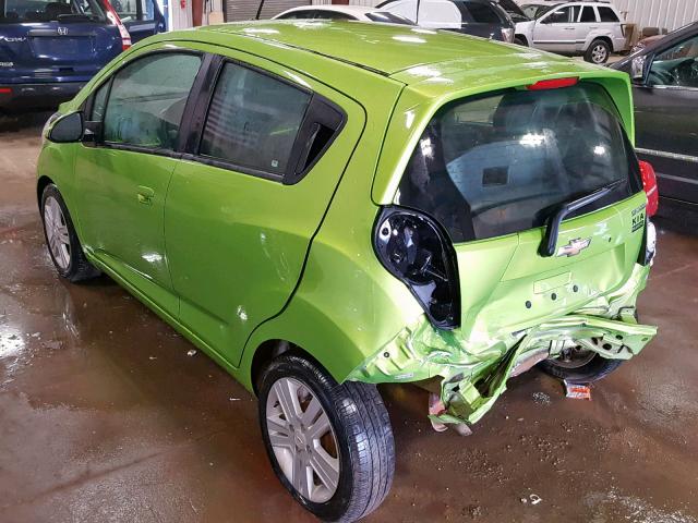 KL8CA6S97FC754540 - 2015 CHEVROLET SPARK LS GREEN photo 3