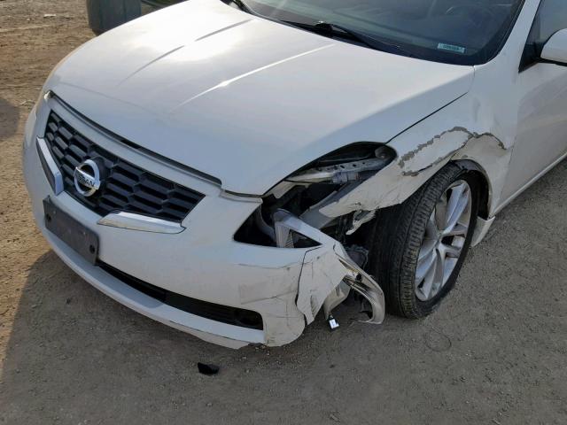 1N4BL24E89C134130 - 2009 NISSAN ALTIMA 3.5 WHITE photo 9