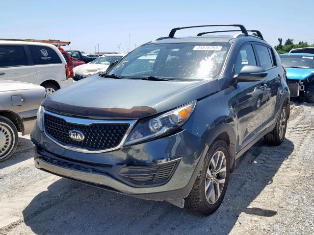 KNDPB3AC6E7582395 - 2014 KIA SPORTAGE B CHARCOAL photo 2