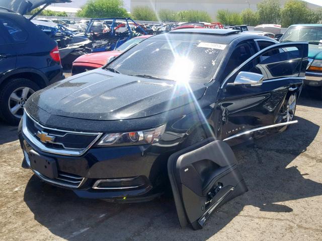 1G1155S3XEU121895 - 2014 CHEVROLET IMPALA LTZ BLACK photo 2