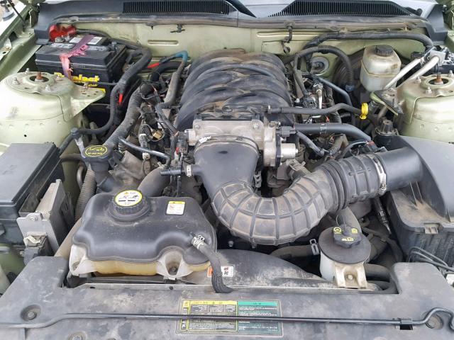 1ZVHT82H065184165 - 2006 FORD MUSTANG GT GREEN photo 7