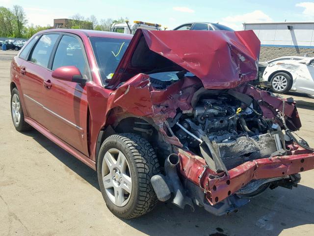 1G1ZT61896F151634 - 2006 CHEVROLET MALIBU MAX 勃艮第红 照片 1