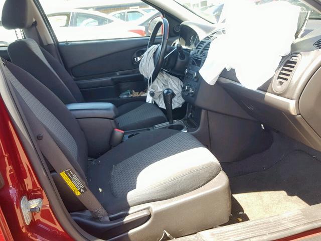 1G1ZT61896F151634 - 2006 CHEVROLET MALIBU MAX 勃艮第红 照片 5