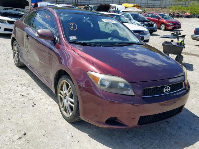 JTKDE177870201627 - 2007 TOYOTA SCION TC BURGUNDY photo 1