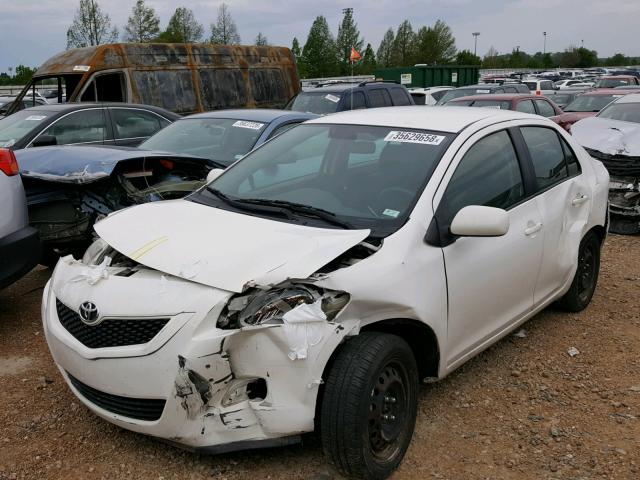 JTDBT903191320479 - 2009 TOYOTA YARIS WHITE photo 2