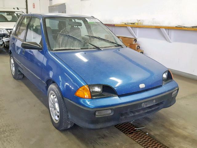 2C1MR6460P6735892 - 1993 GEO METRO BLUE photo 1