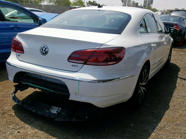 WVWRP7AN5FE828739 - 2015 VOLKSWAGEN CC EXECUTI WHITE photo 4