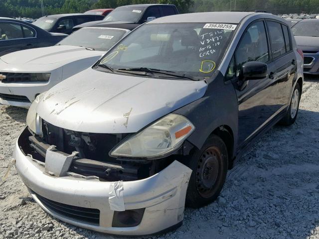 3N1BC13E79L393477 - 2009 NISSAN VERSA S SILVER photo 2