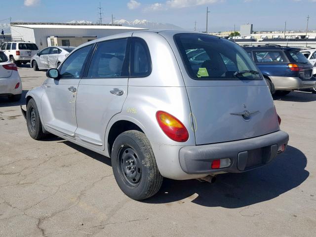 3C4FY48B73T620030 - 2003 CHRYSLER PT CRUISER SILVER photo 3