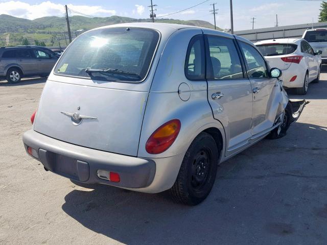 3C4FY48B73T620030 - 2003 CHRYSLER PT CRUISER SILVER photo 4