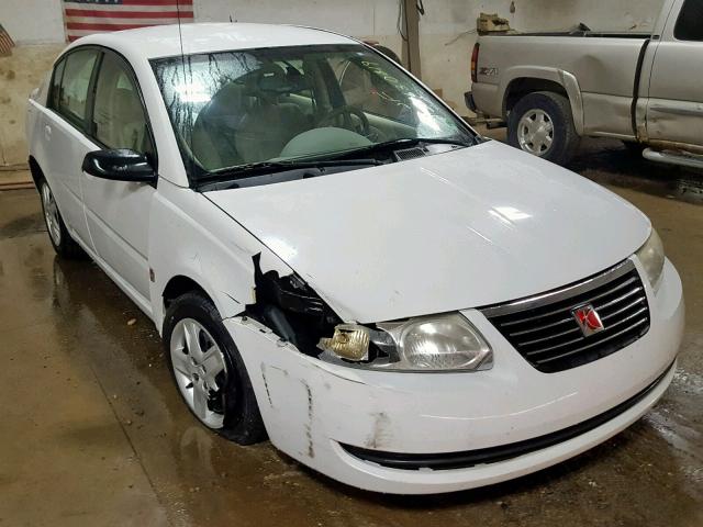 1G8AJ55FX7Z106676 - 2007 SATURN ION LEVEL WHITE photo 1