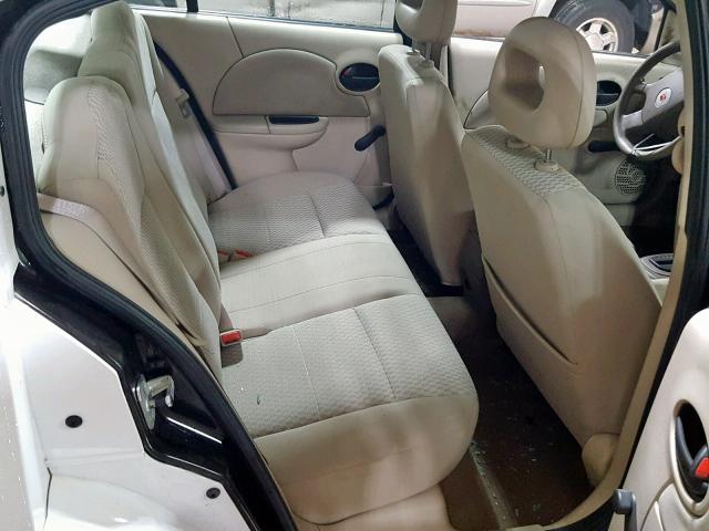 1G8AJ55FX7Z106676 - 2007 SATURN ION LEVEL WHITE photo 6