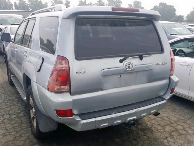 JTEZU17R140038862 - 2004 TOYOTA 4RUNNER LI SILVER photo 3