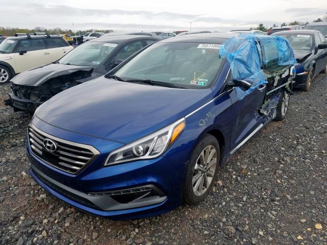 5NPE34AF1GH379742 - 2016 HYUNDAI SONATA SPORT  photo 2