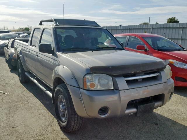 1N6ED29XX3C448249 - 2003 NISSAN FRONTIER C GRAY photo 1