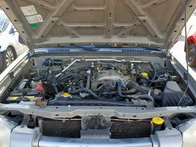 1N6ED29XX3C448249 - 2003 NISSAN FRONTIER C GRAY photo 7