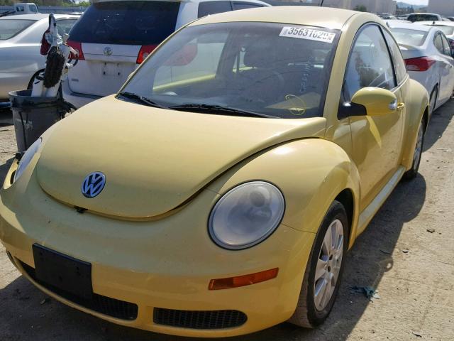 3VWPG31C28M503121 - 2008 VOLKSWAGEN NEW BEETLE Դեղին լուսանկար 2