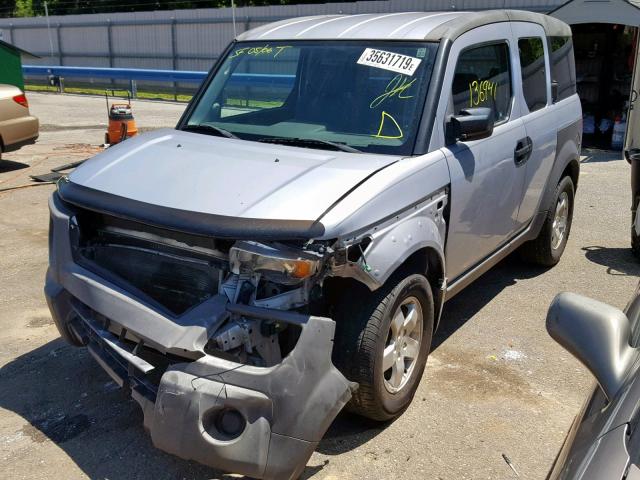 5J6YH18593L011500 - 2003 HONDA ELEMENT EX SILVER photo 2