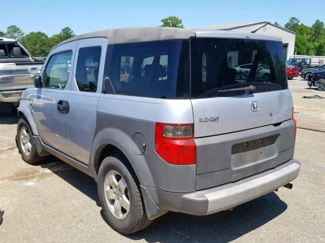 5J6YH18593L011500 - 2003 HONDA ELEMENT EX SILVER photo 3