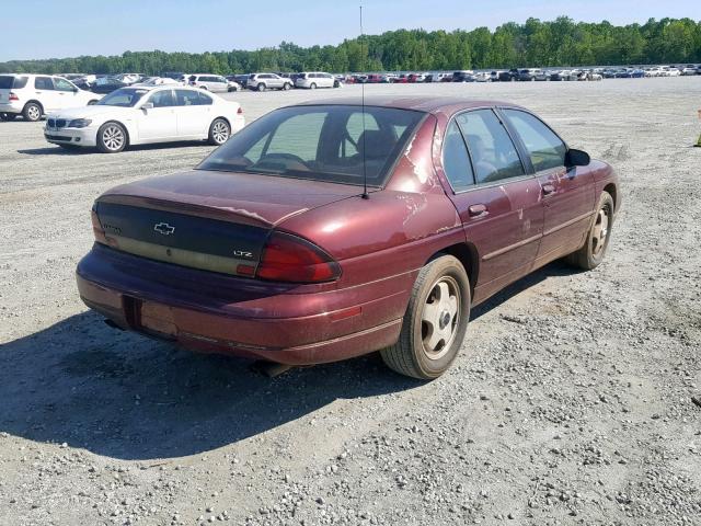 2G1WN52K1W9275908 - 1998 CHEVROLET LUMINA LTZ BURGUNDY photo 4