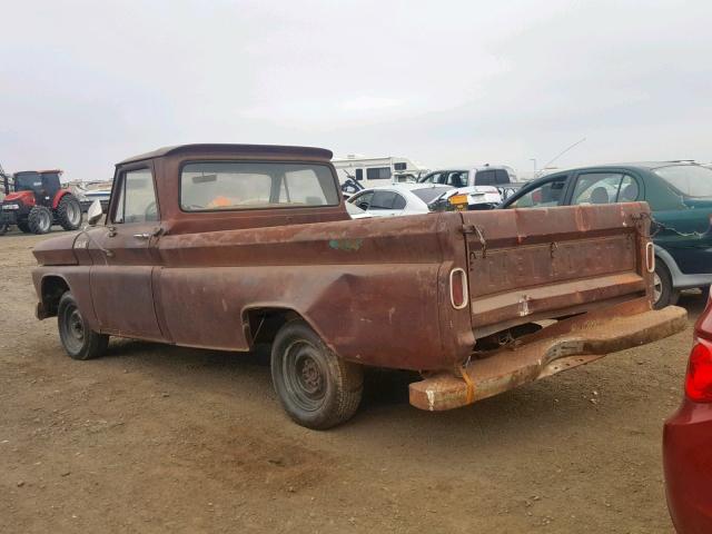 C15452111644 - 1965 CHEVROLET C-10 BROWN photo 3