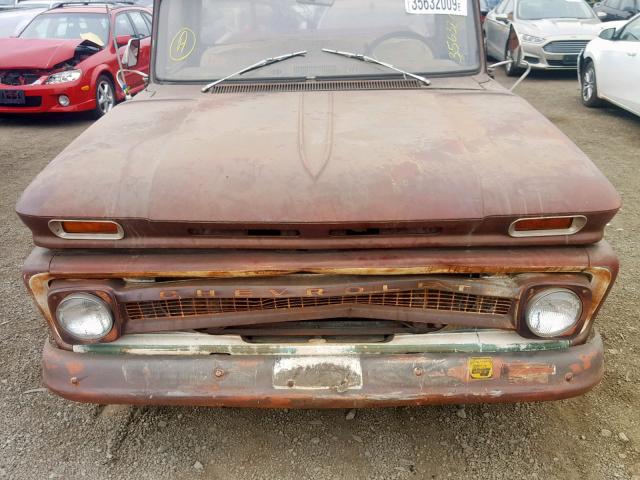 C15452111644 - 1965 CHEVROLET C-10 BROWN photo 9