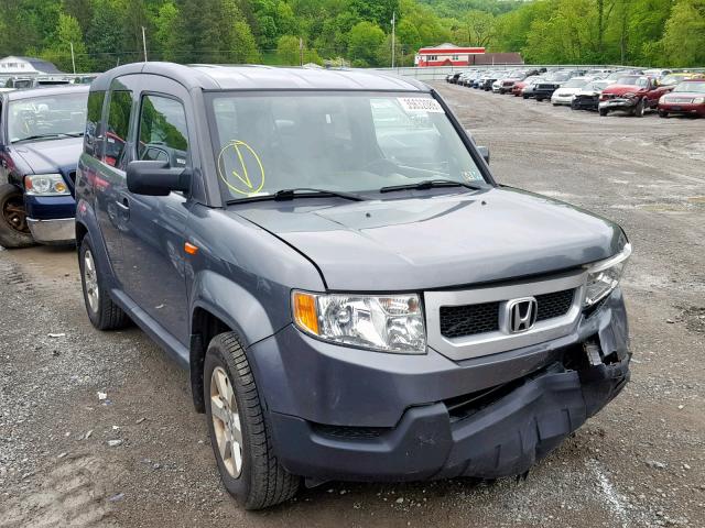 5J6YH2H77AL000810 - 2010 HONDA ELEMENT EX GRAY photo 1