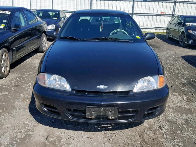 1G1JF524XY7410638 - 2000 CHEVROLET CAVALIER L BLACK photo 9