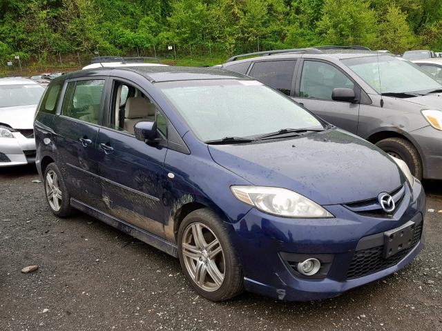 JM1CR29L290348035 - 2009 MAZDA 5 BLUE photo 1