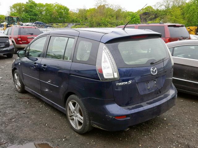 JM1CR29L290348035 - 2009 MAZDA 5 BLUE photo 3