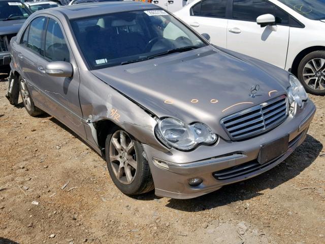 WDBRF92H47F898153 - 2007 MERCEDES-BENZ C 280 4MAT TAN photo 1