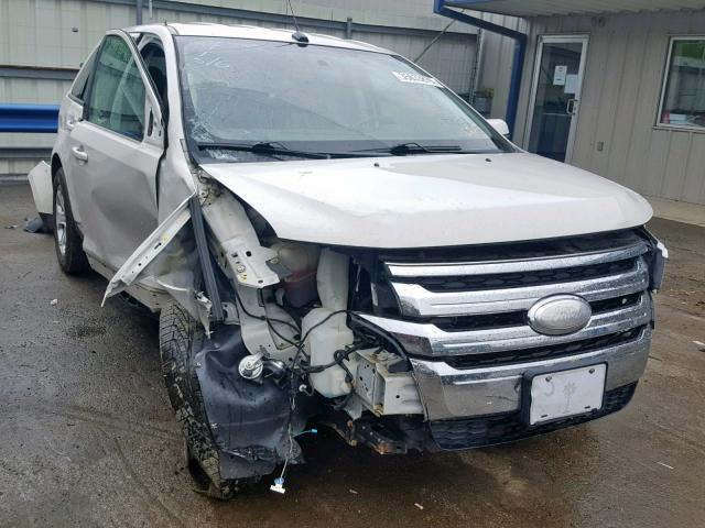 2FMDK3JC8DBA83537 - 2013 FORD EDGE SEL WHITE photo 1