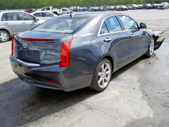 1G6AA5RA6E0174563 - 2014 CADILLAC ATS GRAY photo 4