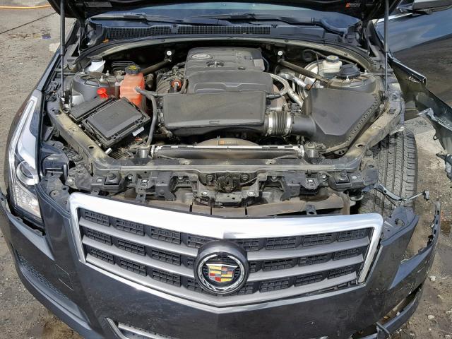 1G6AA5RA6E0174563 - 2014 CADILLAC ATS GRAY photo 7