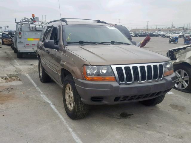 1J4GX48S51C617685 - 2001 JEEP GRAND CHER BROWN photo 1