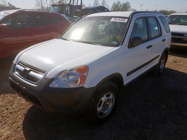 JHLRD78582C007495 - 2002 HONDA CR-V LX  photo 2