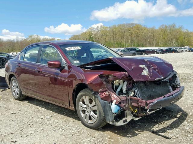 1HGCP2F42BA118208 - 2011 HONDA ACCORD LXP RED photo 1