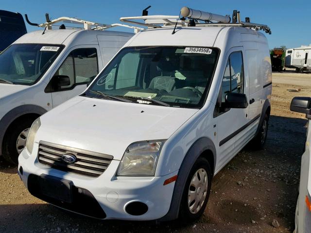 NM0LS7BNXDT136002 - 2013 FORD TRANSIT CO WHITE photo 2