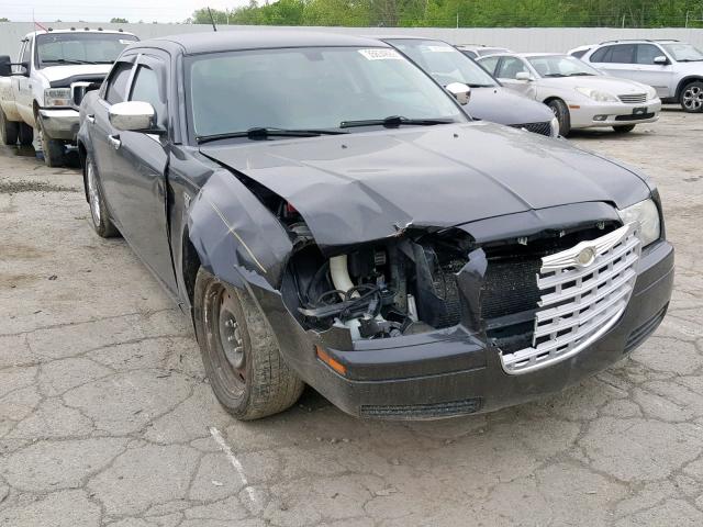 2C3LA43R68H329017 - 2008 CHRYSLER 300 LX BLACK photo 1