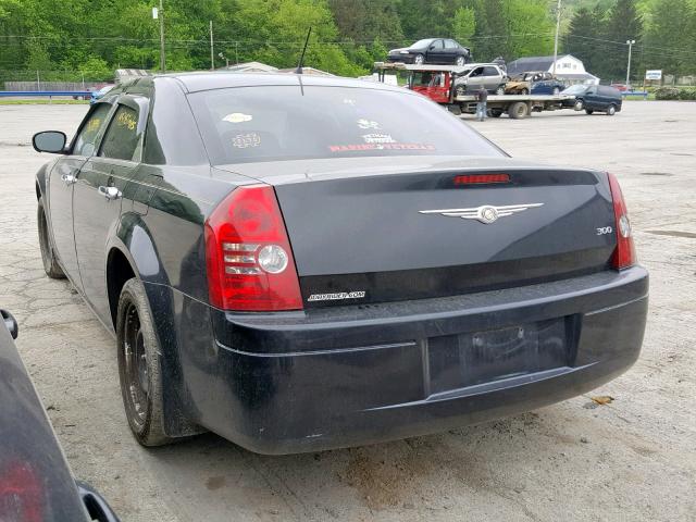 2C3LA43R68H329017 - 2008 CHRYSLER 300 LX BLACK photo 3