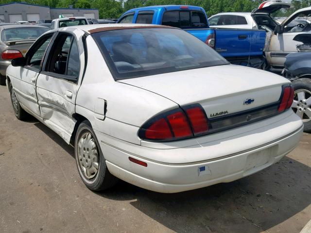 2G1WL52MXT1130898 - 1996 CHEVROLET LUMINA WHITE photo 3