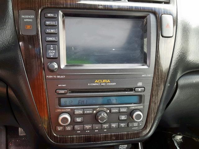 2HNYD18966H528298 - 2006 ACURA MDX TOURIN BLACK photo 9