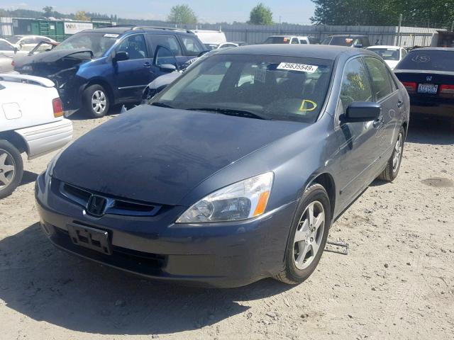 JHMCN36475C018610 - 2005 HONDA ACCORD HYB GRAY photo 2