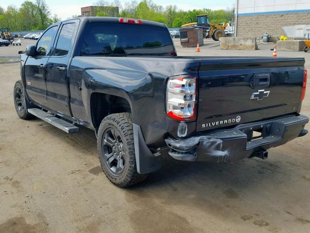 1GCVKREC1HZ142629 - 2017 CHEVROLET SILVERADO BLACK photo 3